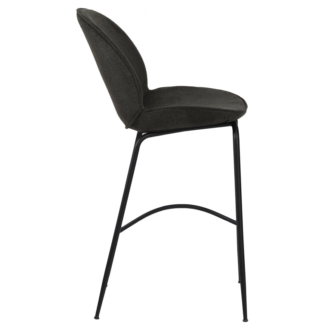 Guba Bar Chair-Black Legs